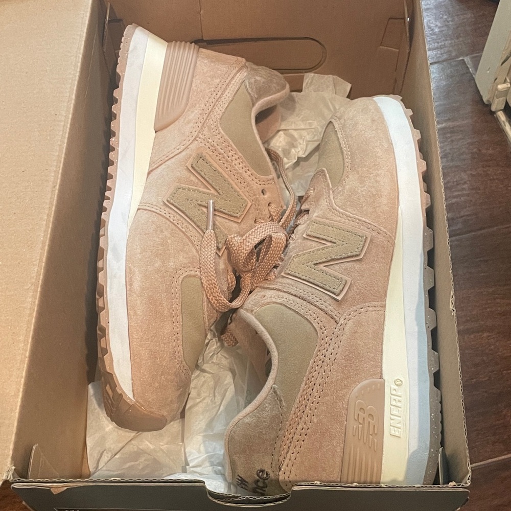 New Balance Beige Athletic Shoes